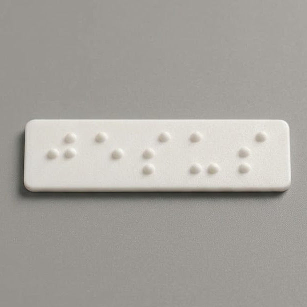 "JESUS" Sticker White